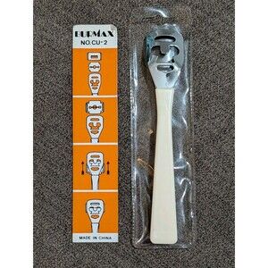 Vintage Burmax NO CU-2 Corn Callus Trimmer Shaver Pedicure Tool New In Pack NOS